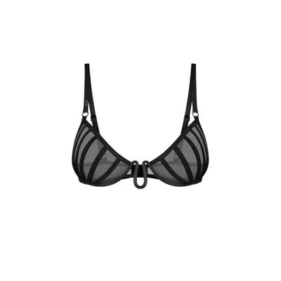 Aurorium demi soutien-gorge noir