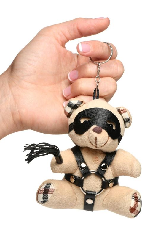 Porte-clés Teddy Bear BDSM Mascotte officielle Tentation Défendue