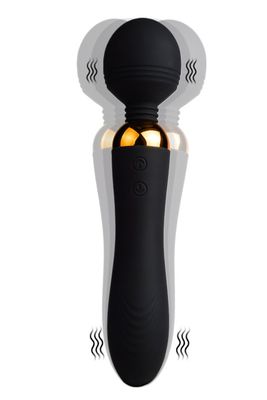 SHAKE 2 en 1, Vibromasseur Wand USB avec 2 puissants moteurs