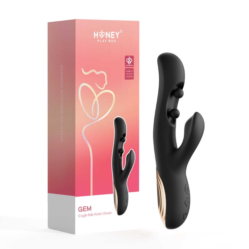 Gem vibromasseur rabbit capteurs de pression et appli