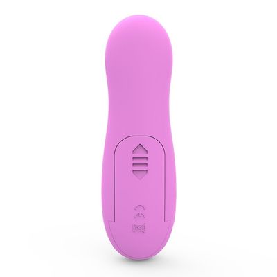 Stimulateur de clitoris par vibrations sur membranes rose 10 Vitesses De Voyage