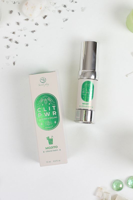 Baume stimulant chauffant pour clitoris 15ml - 5 parfums