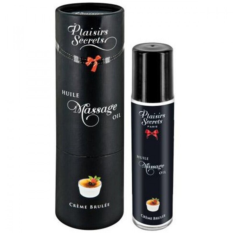 Huile de massage chauffante comestible 59ml