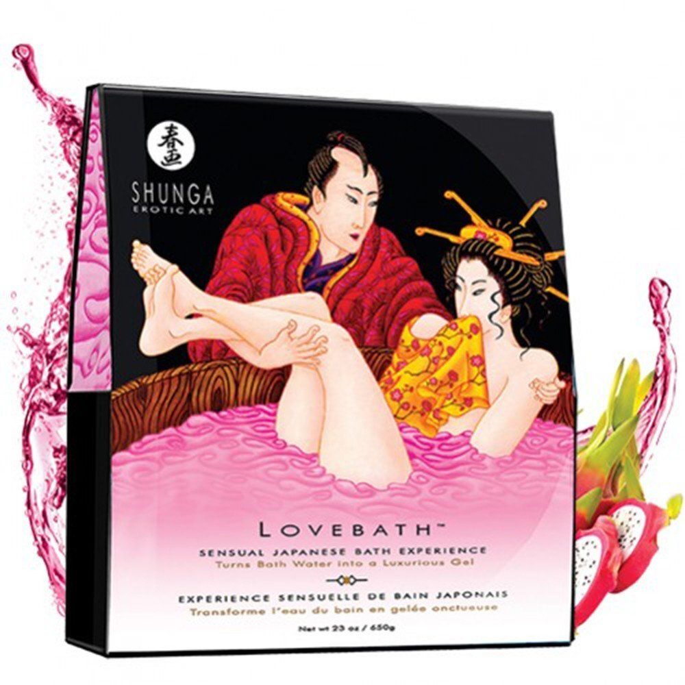 Bain de gelée japonais shunga 3 parfums Bain de gelée japonais shunga 3 parfums