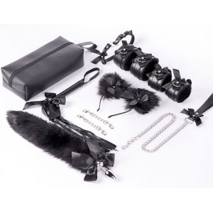 Kit SM Bow Suit 7 Pièces, Noir