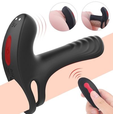 Gaine de pénis vibrante à télécommande