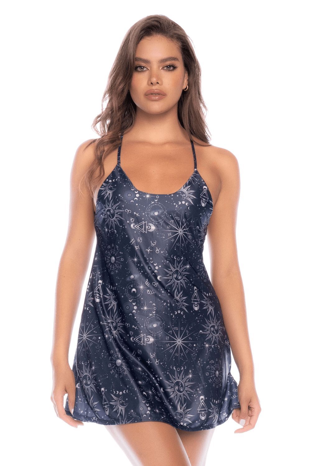 Nuisette imprimée astre élégance, moderne et confort