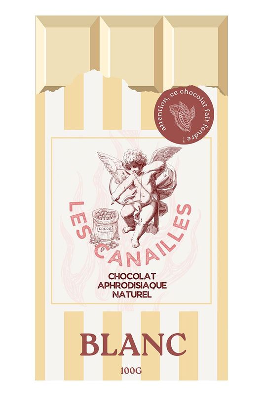 Chocolat blanc - Tablette 100g