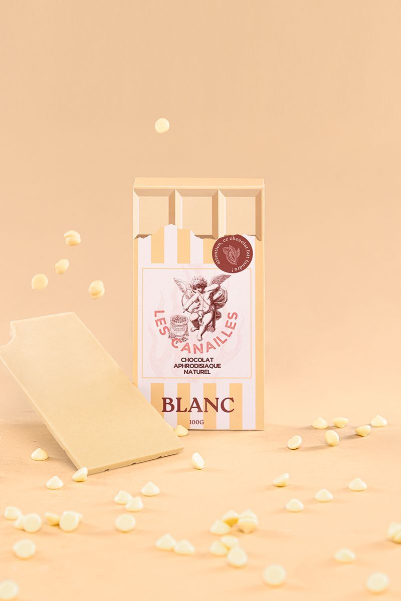 Chocolat blanc - Tablette 100g