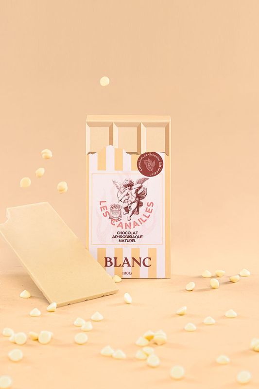 Chocolat blanc - Tablette 100g