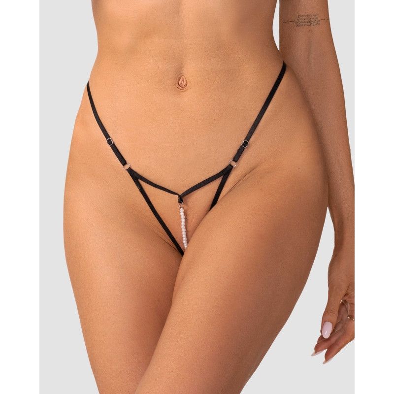 Isseme string ouvert noir