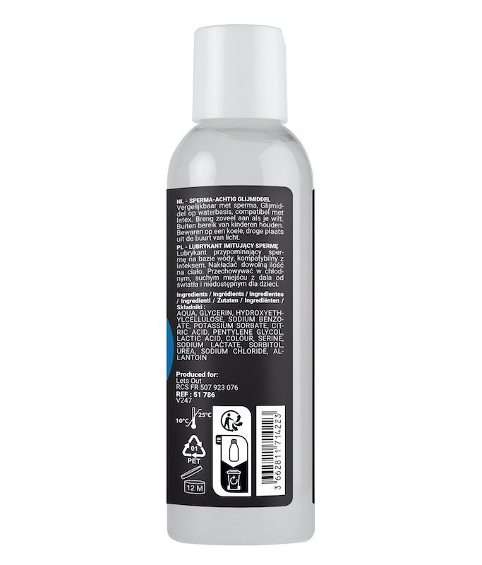 Lubrifiant Aspect Sperme Sensualube 150ml - Vegan