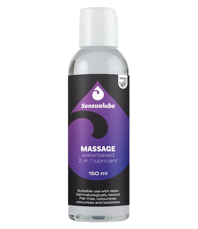 Lubrifiant Massage 2 en 1 Sensualube 150ml - Vegan