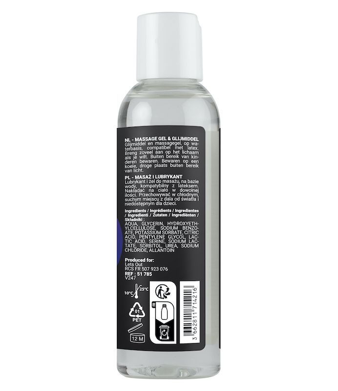 Lubrifiant Massage 2 en 1 Sensualube 150ml - Vegan
