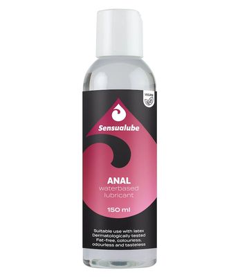 Lubrifiant Anal Sensualube - Glissant & Vegan Lubrifiant Anal Sensualube - Glissant & Vegan