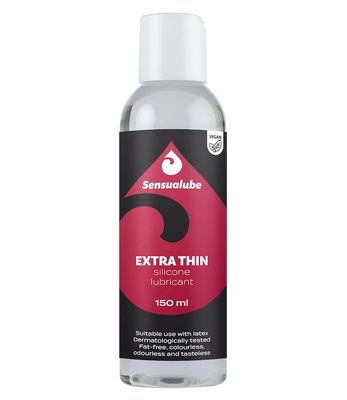 Lubrifiant Silicone Extra Thin Sensualube 150ml - Vegan Lubrifiant Silicone Extra Thin Sensualube 150ml - Vegan