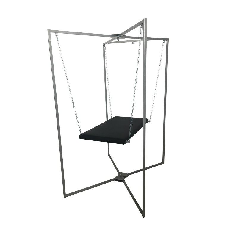 Banc Sling Noir Playroom 100x65cm - Coussin Mousse (sans armature)