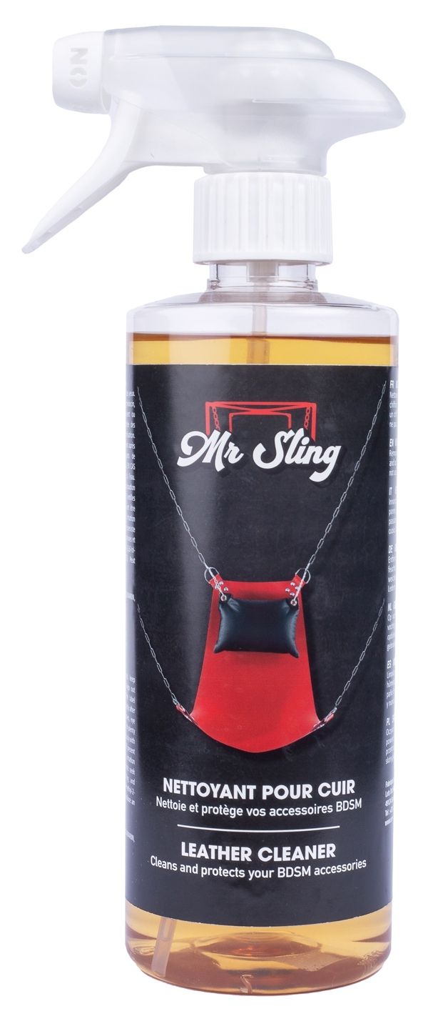 Nettoyant pour Cuir Mr Sling 500ml - Entretien Accessoires BDSM Nettoyant pour Cuir Mr Sling 500ml - Entretien Accessoires BDSM