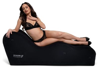 Coussin Gonflable The Lounger 160x60cm 6 Anneaux - Bedroom Fantasies