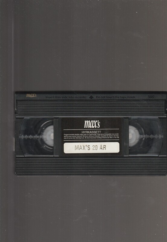 MAX S ,20 YEARS