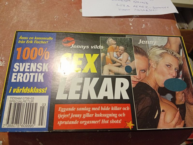 Jennys vilda sex lekar .Erik fischer