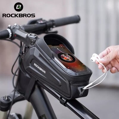 Ultimate Cycling experience, Waterproof Bike Bag with Touch Screen.