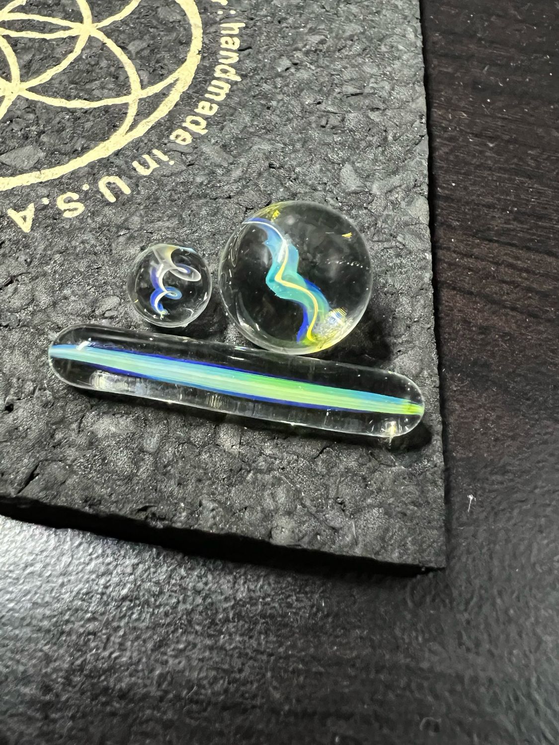 Snook Glass Fume Trap Control Tower Set
