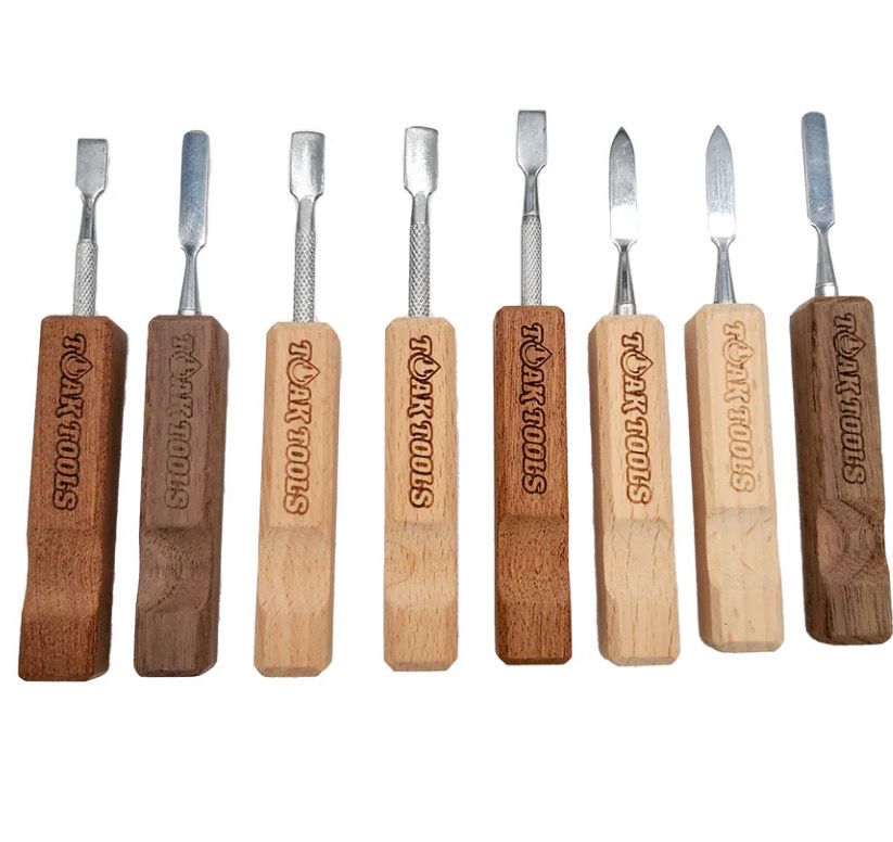 Toak Wooden Handle Dab Tool (random tip)