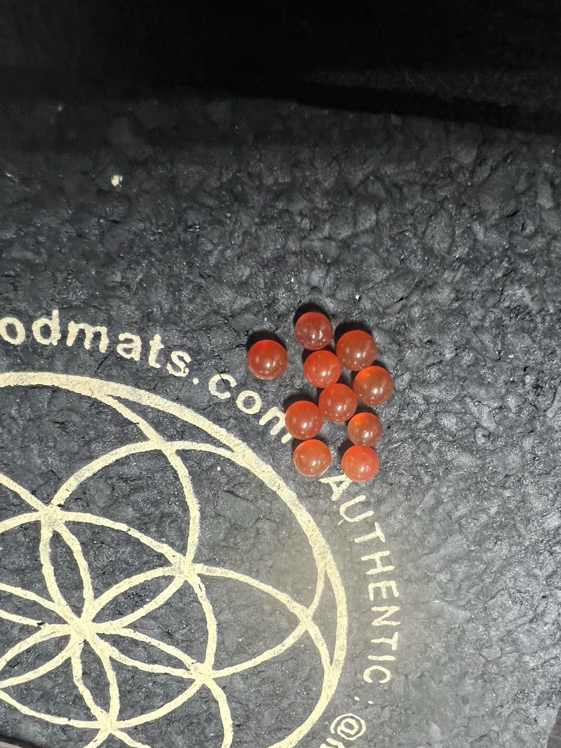4mm Red Pearls