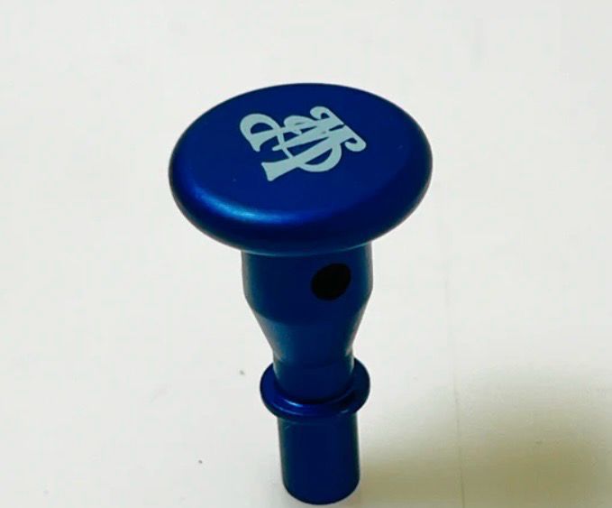 (Puffco Pro 3D XL/Flux Compatible) American Made Mad hatter Aluminum Joystick With Adjustable Air Flow (Blue)