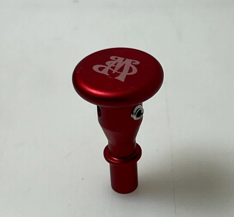 (Puffco Pro 3D XL)American Made Mad hatter Aluminum Joystick With Adjustable Air Flow (Red)