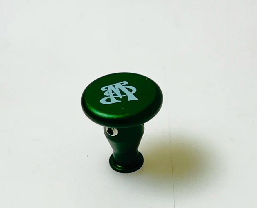 (Puffco Pro/Flux Compatible)American Made Mad hatter Aluminum Joystick With Adjustable Air Flow (Green)