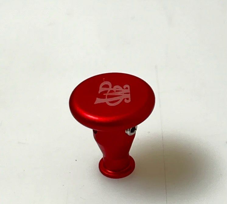 (Puffco Pro/Flux Compatible) American Made Mad hatter Aluminum Joystick With Adjustable Air Flow (Red)