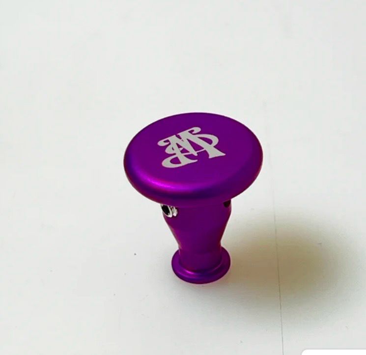 (Puffco Pro/Flux Compatible) American Made Mad hatter Aluminum Joystick With Adjustable Air Flow (Purple)