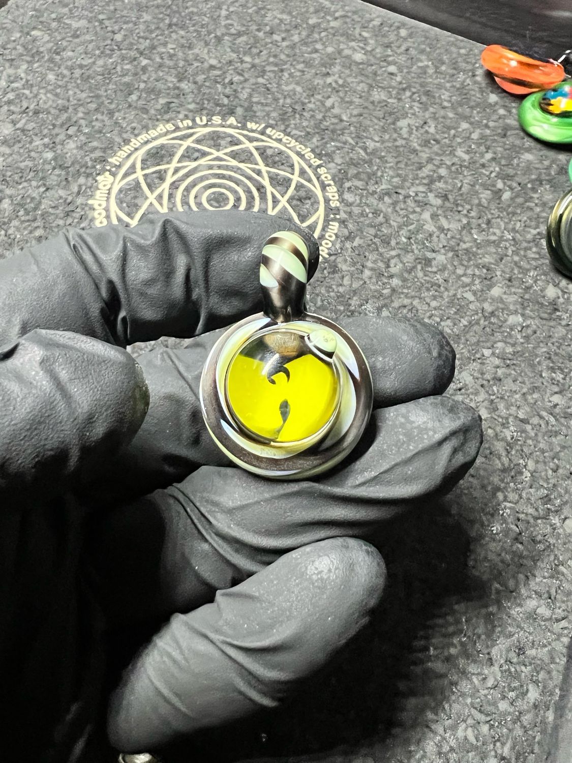 Snook Glass Wu Tang Pendant