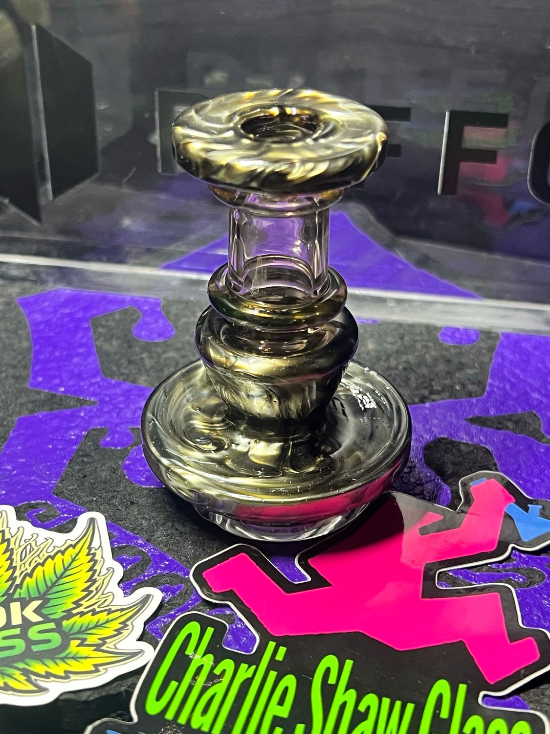 Snook Glass X Charlie Shaw Dry Puffco Top