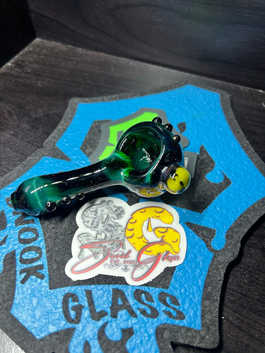 Snook Glass Money Green Wu-Tang Spoon
