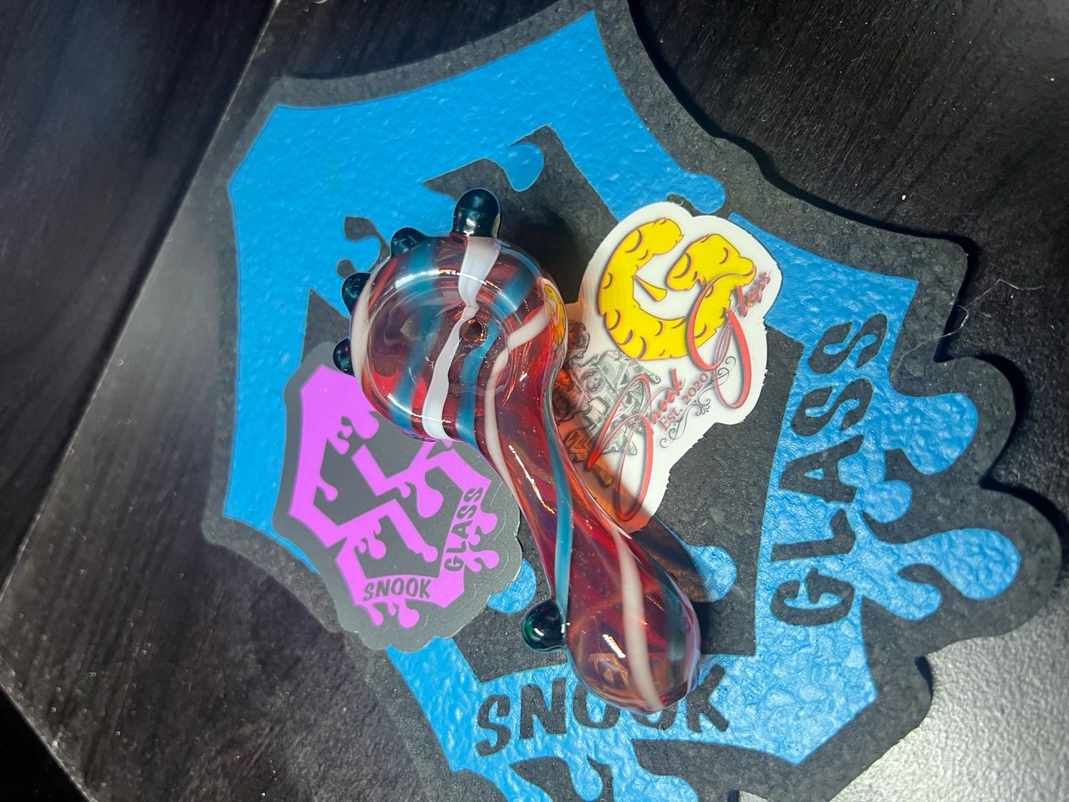 Snook Glass Spoon