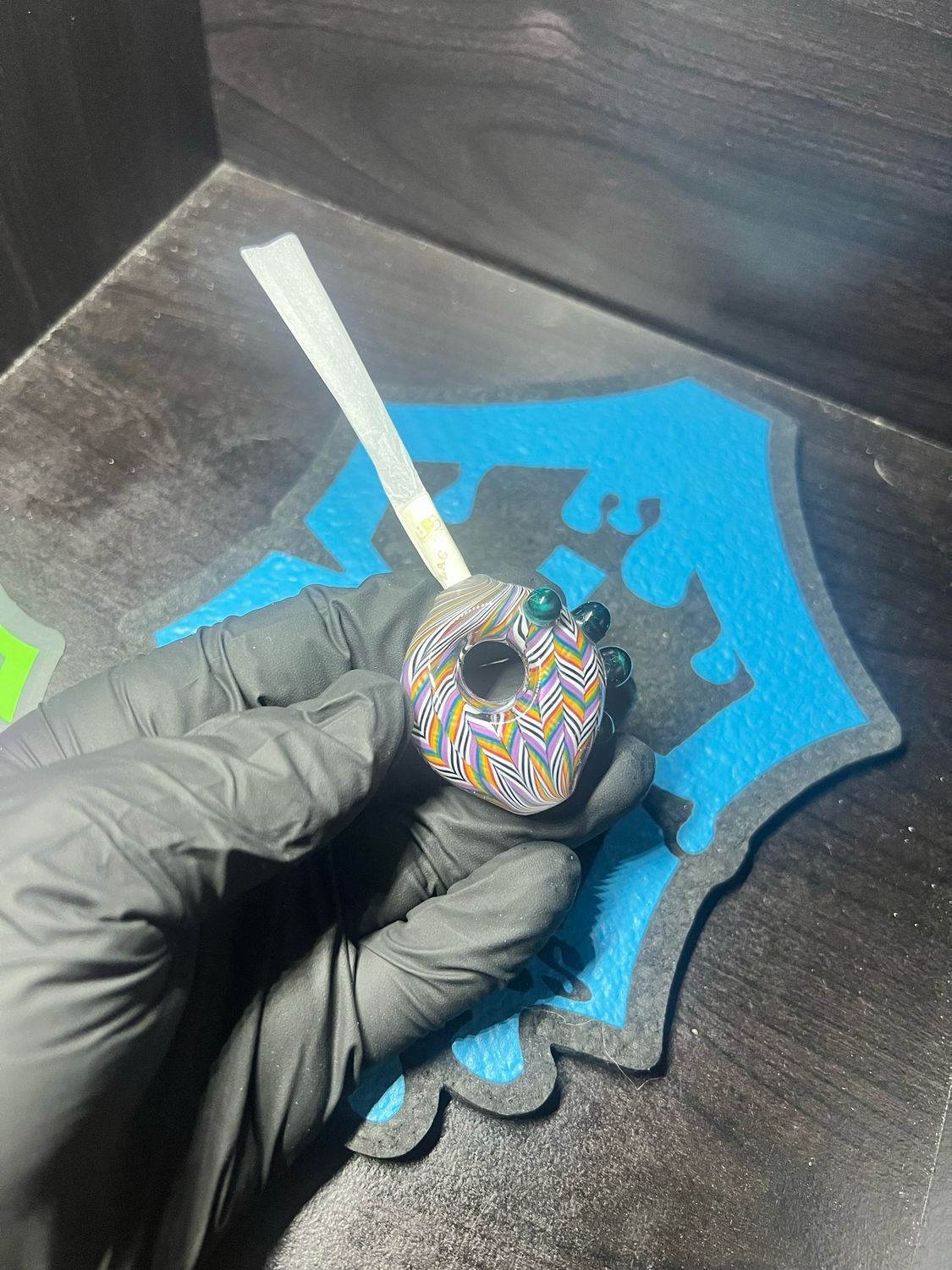 Snook Glass Doobie Holder