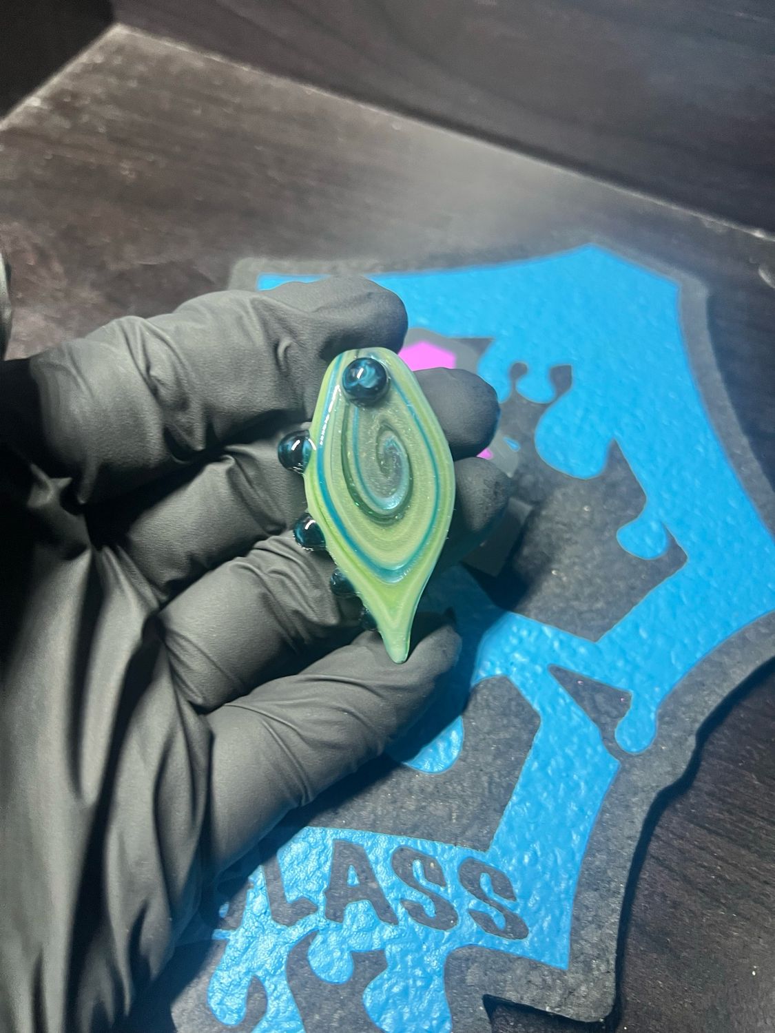 Snook Glass UV/Glow Pendant