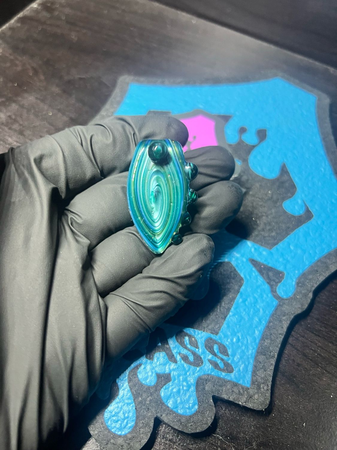 Snook Glass UV Pendant