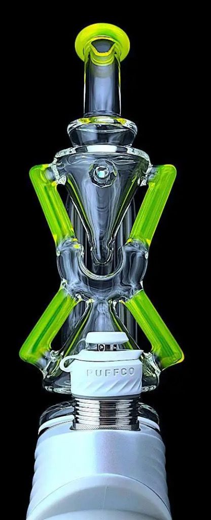 Puffco Peak Recycler-Iridescent Superior Eco XCR