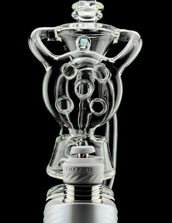 Puffco Peak Iridescent Swiss Recycler