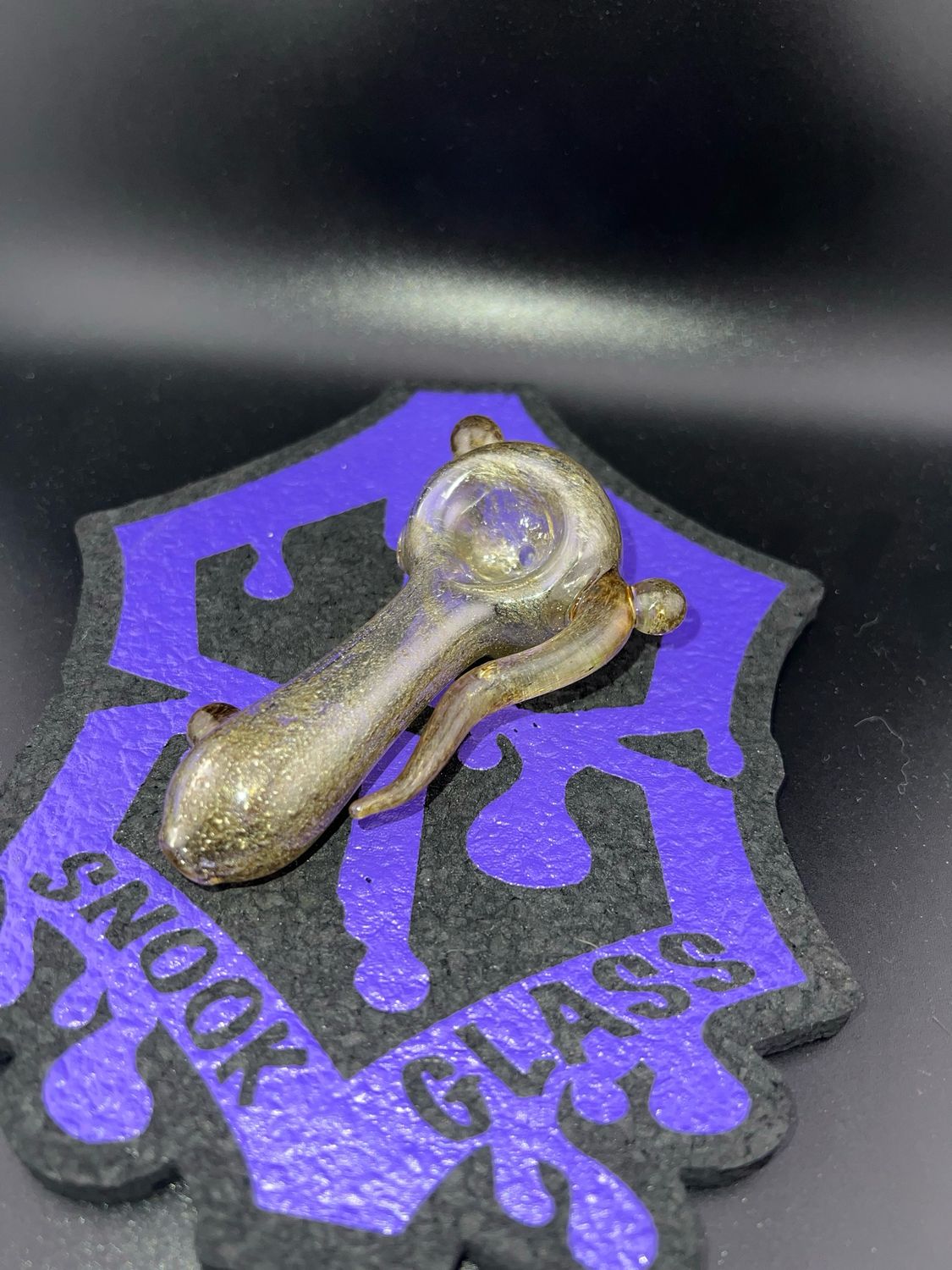 Snook Glass Lucy/electrum Spoon