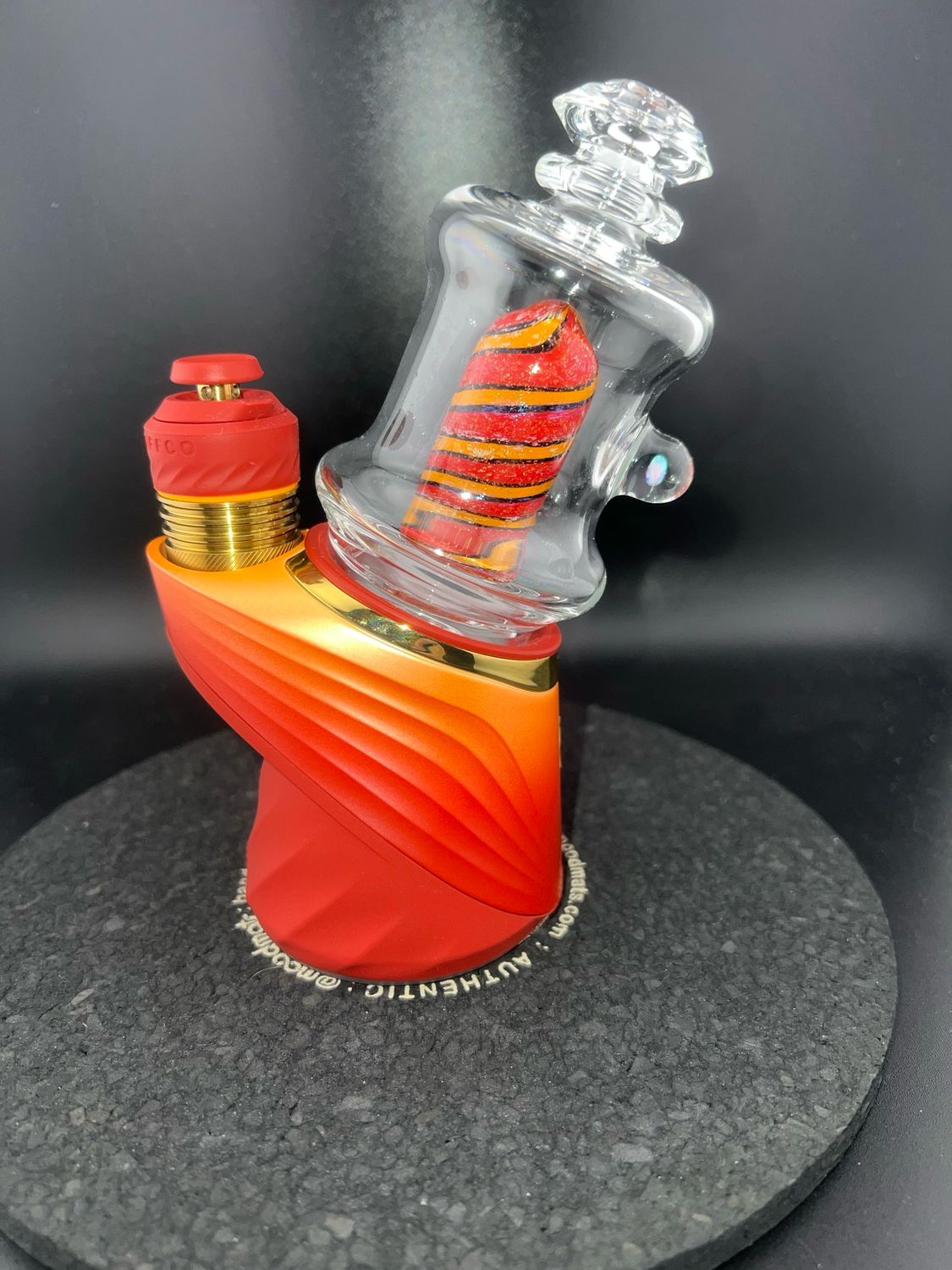 Moonboot710 Dichroic 3 Hole Chugger Puffco Attachment