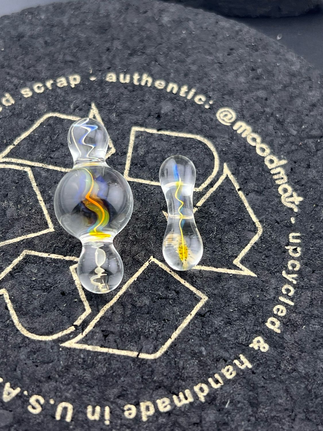 Silver Fume Trap Control Tower Drip Tip Cap/Pillar Set