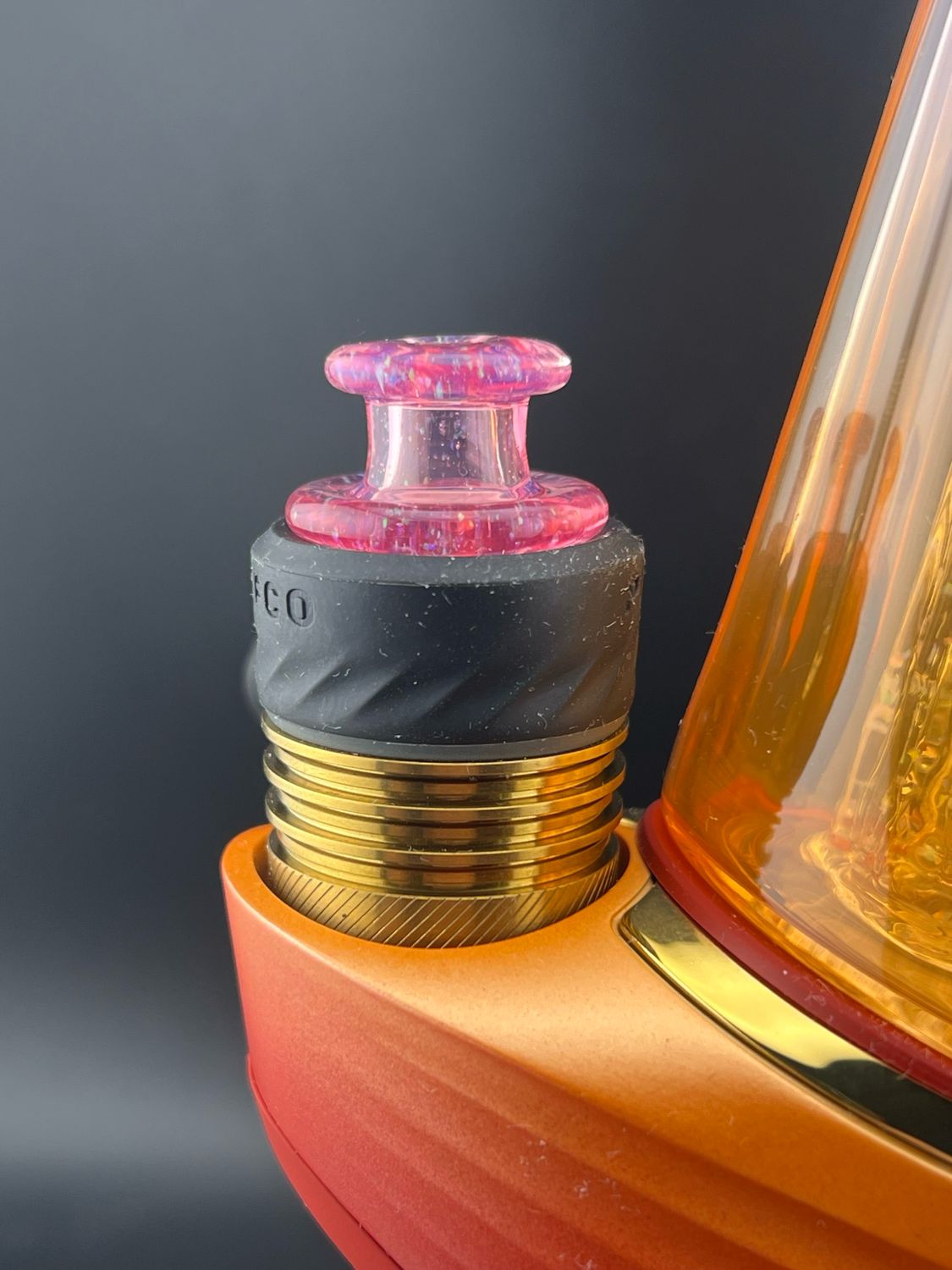 Puffco Pro 3DXL Sandalz Glass Spinner Cap