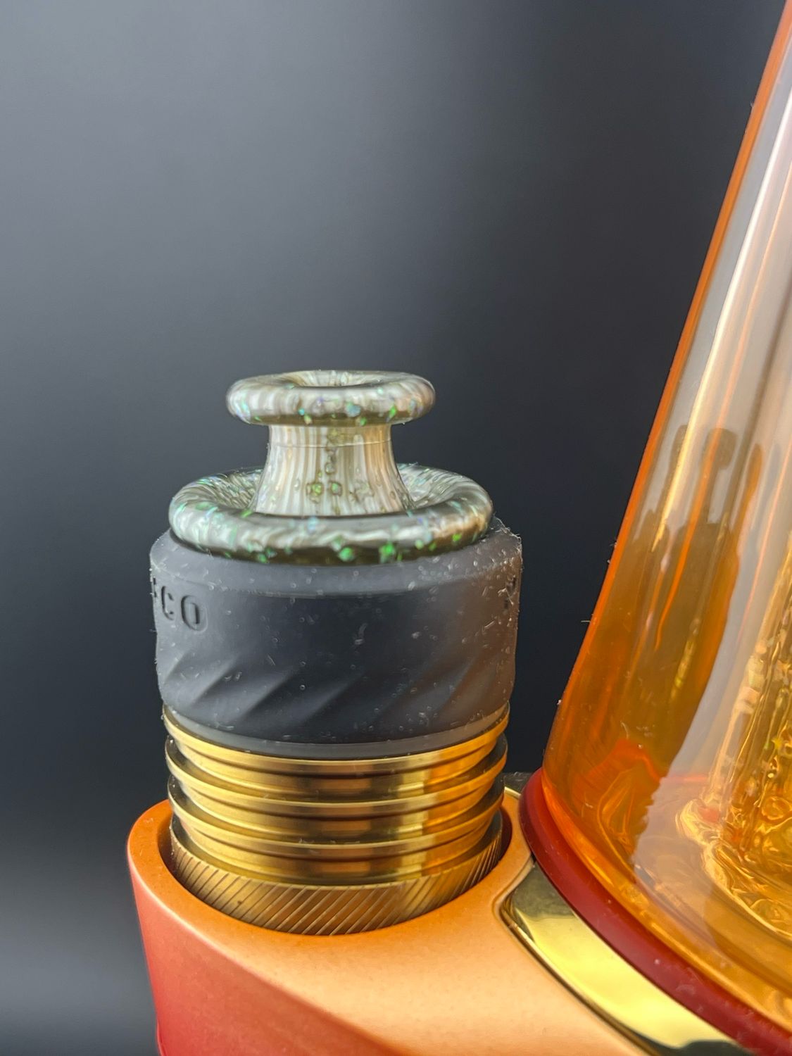 Puffco Pro 3DXL Sandalz Glass Spinner Cap