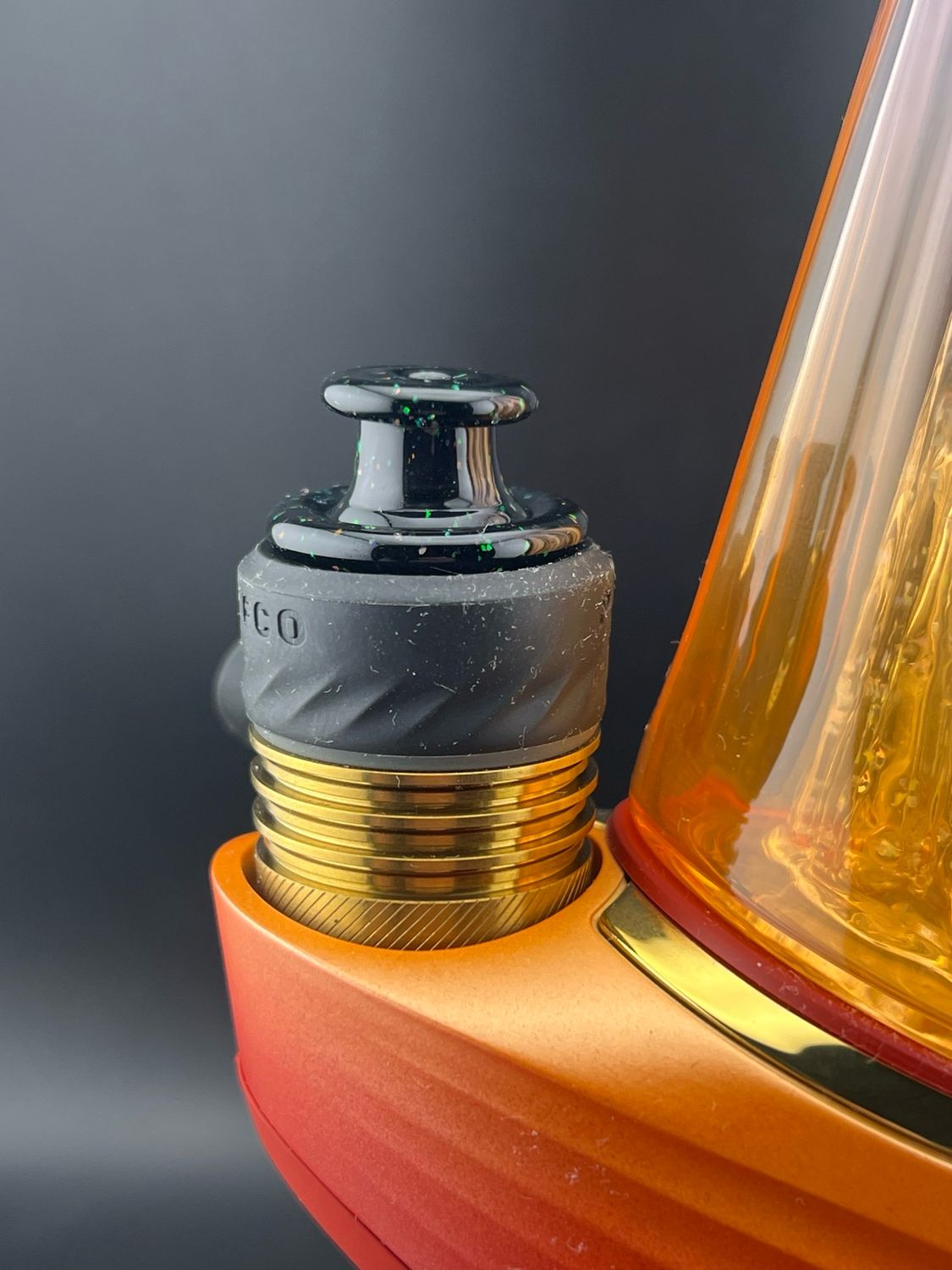Puffco Pro 3DXL Sandalz Glass Spinner Cap