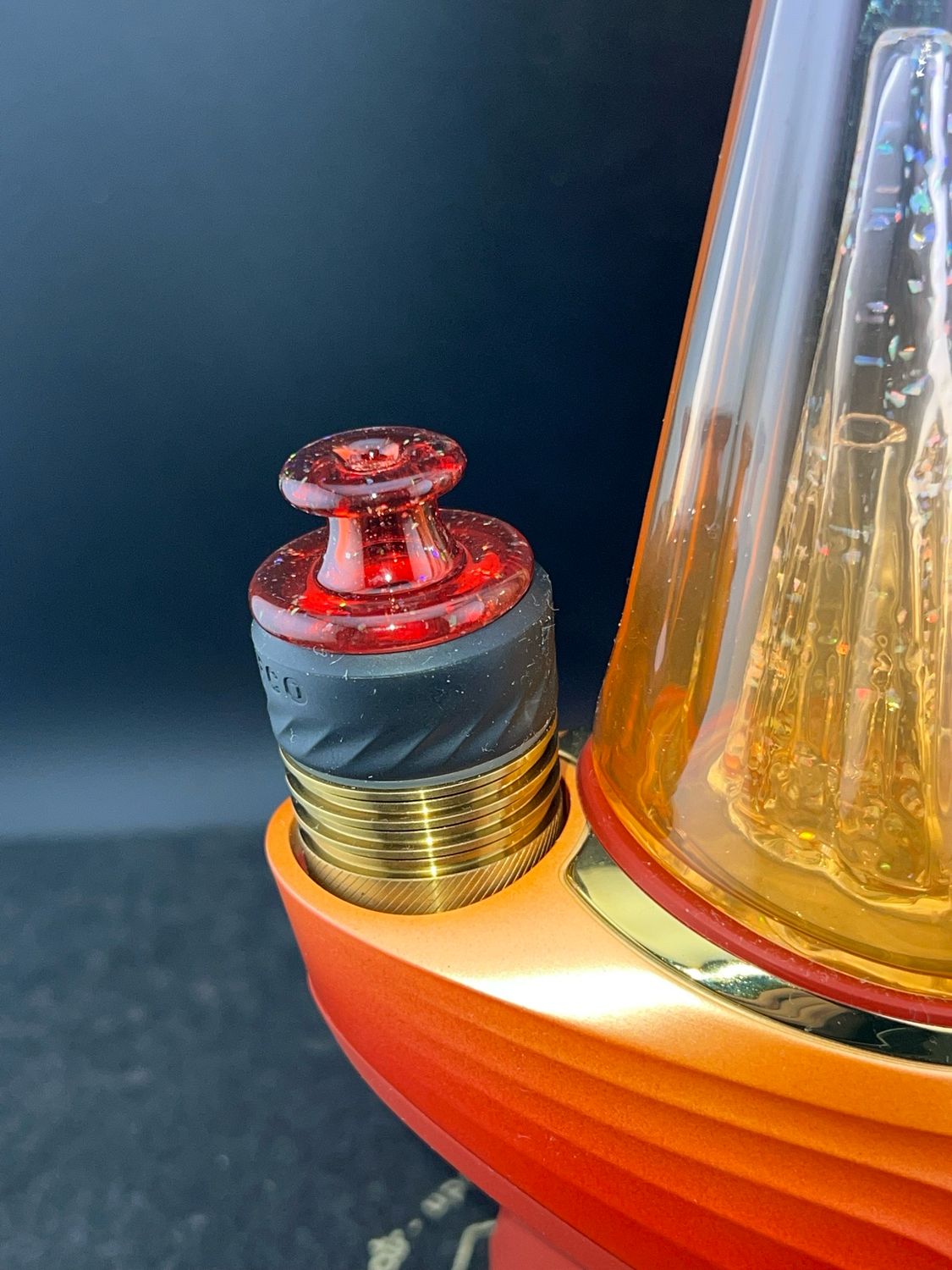 Puffco Pro 3DXL Sandalz Glass Spinner Cap